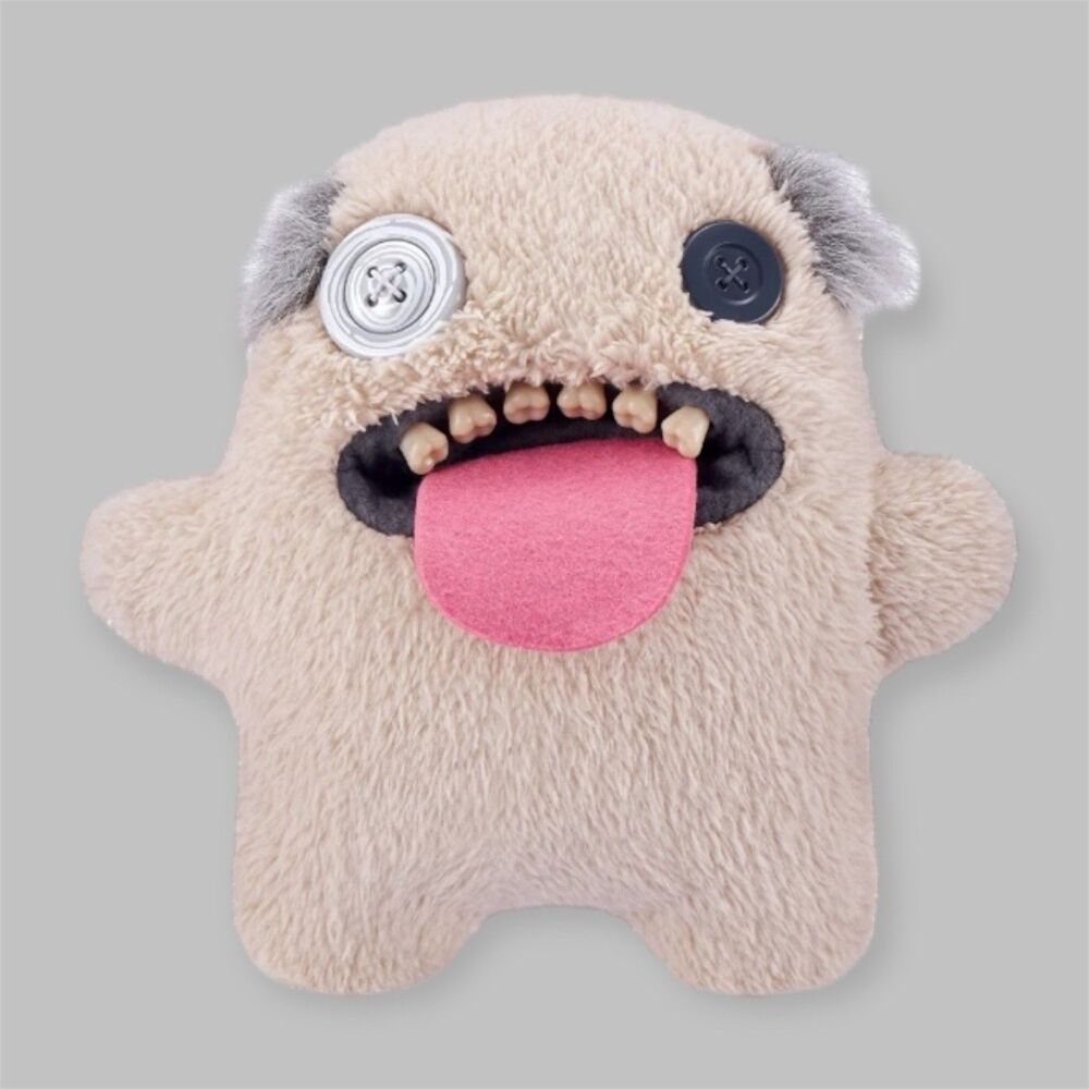 FUGGLER HAIRY FUGGS OOGAH BOOGAH CREME FUNNY UGLY MONSTER NEW 2025 Plush  9” - Picture 2 of 5